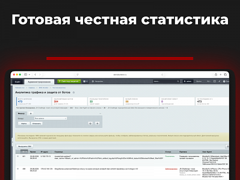 BNK: Антибот и честная статистика — скриншот