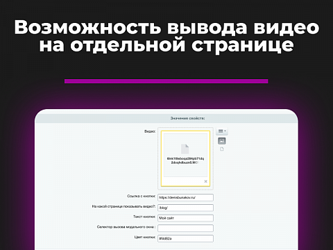 BNK Видео-виджет — скриншот